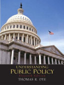 Understanding Public Policy