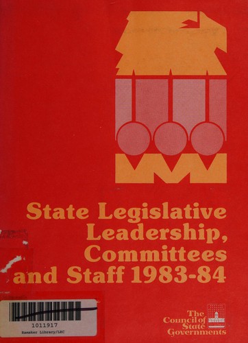 State Legislative Leadership Committees Staff 1983-84 Suppl. 2