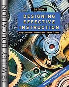 Designing Effective Instruction