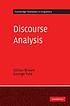  Discourse analysis