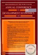 Proceedings of the World Bank Annual Conference on Development Economics 1991