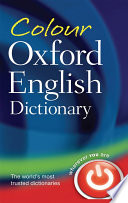 Colour Oxford English Dictionary