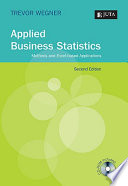 Applied Business Statistics : methods and Excel-based applications