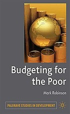 Budgeting for the Poor