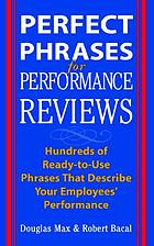  Perfect phrases for performance reviews