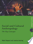 Social and Cultural Anthropology