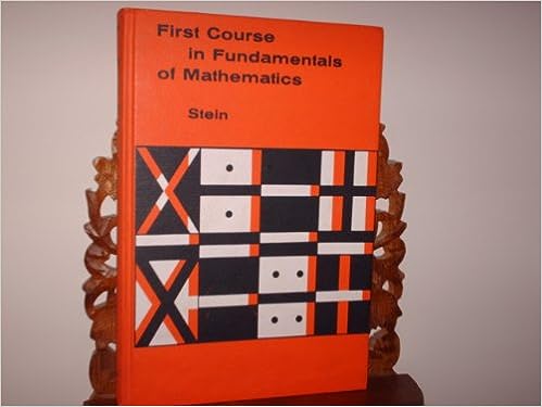  First course in fundamentals of mathematics