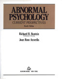 Abnormal Psychology