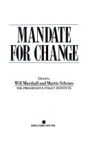 Mandate for Change