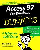 Access 97 for Windows for dummies