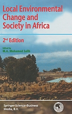  Local environmental change and society in Africa