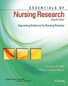 Essentials of nursing research : appraising evidence for nursing practice