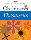 The American Heritage Children's Thesaurus