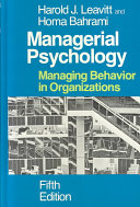 Managerial Psychology