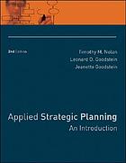 Applied Strategic Planning