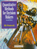 Quantitative Methods for Decision Makers