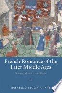 French Romance of the Later Middle Ages