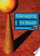 Managing for Results