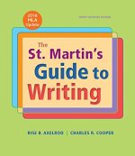 The St. Martin's guide to writing