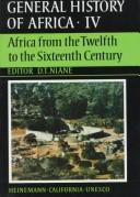 Africa from the twelfth to the sixteenth century