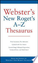 Webster's New World Roget's A-Z Thesaurus