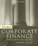 The New Corporate Finance