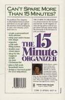 The Fifteen Minute Organizer