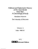 Political and diplomatic history of the Arab world 1900-1967