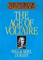 The age of Voltaire