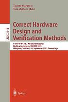 Correct hardware design and verification methods