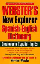 Webster's new explorer Spanish-English dictionary