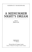 A Midsummer Night's Dream