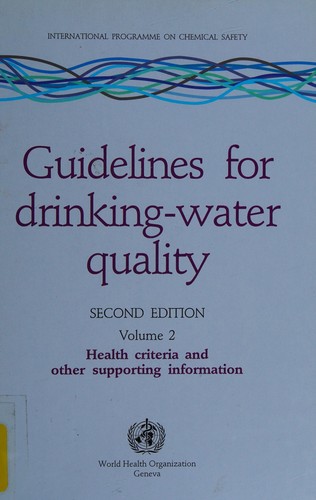 Guidelines for drinking-water quality.