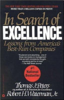 In Search of Excellence