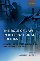 The role of law in international politics : essays in international relations and international law