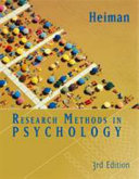 Research Methods in Psychology