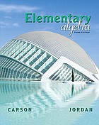  Elementary algebra