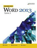 Benchmark Microsoft Word 2013 Level 1 Text With Data Files Cd