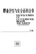 Encyclopaedia of occupational health and safety