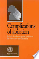 Complications of Abortion