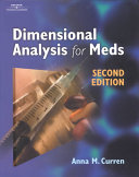 Dimensional Analysis for Meds