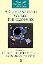 A companion to world philosophies