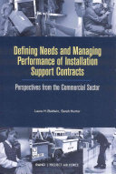 Defining Needs and Managing Performance of Installation Support Contracts