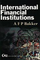  International financial institutions