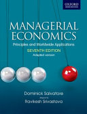 Managerial Economics: Principles and Worldwide Application