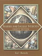 Algebra for College Students