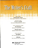 The Writer's Craft