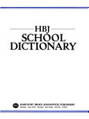 HBJ School Dictionary