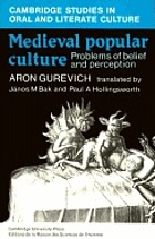  Medieval popular culture : problems of belief and perception