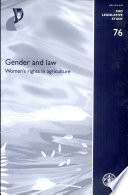 Gender and law : women's rights in agriculture